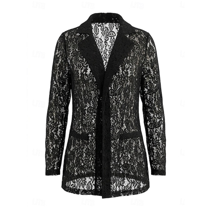 Annalise | Refined Openwork Blazer
