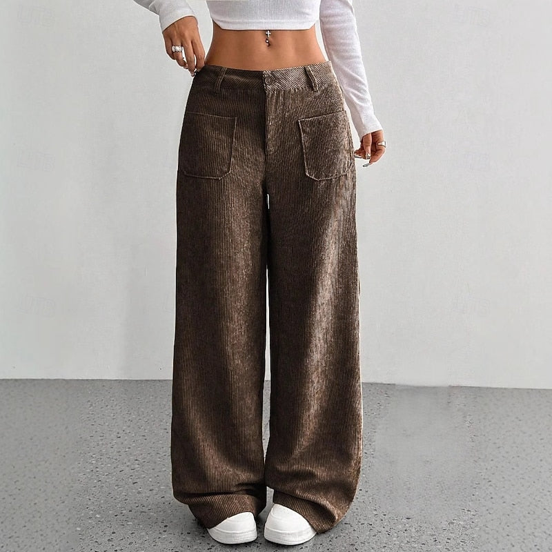 Rosalie | Wide-Leg High-Waist Pants