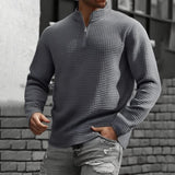 Carson | Quarter-Zip Textured Sweatshirt