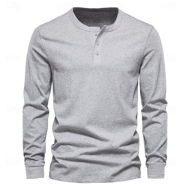 Sheldon | Classic Long-Sleeve Henley