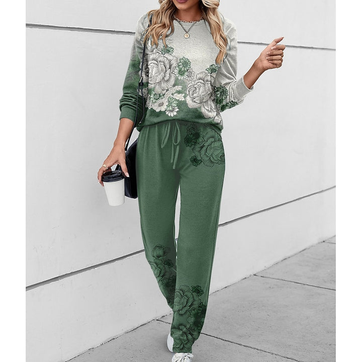Adele | Floral Lounge Two-Piece Set