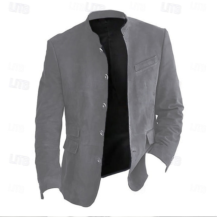 Vincent | Soft Stand-Collar Jacket