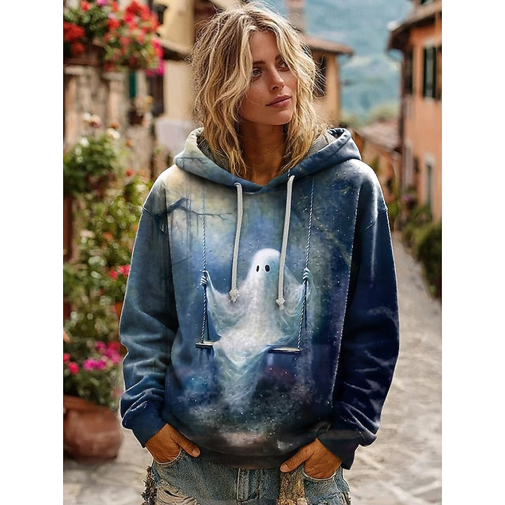 Dahlia | Skull Statement Halloween Hoodie