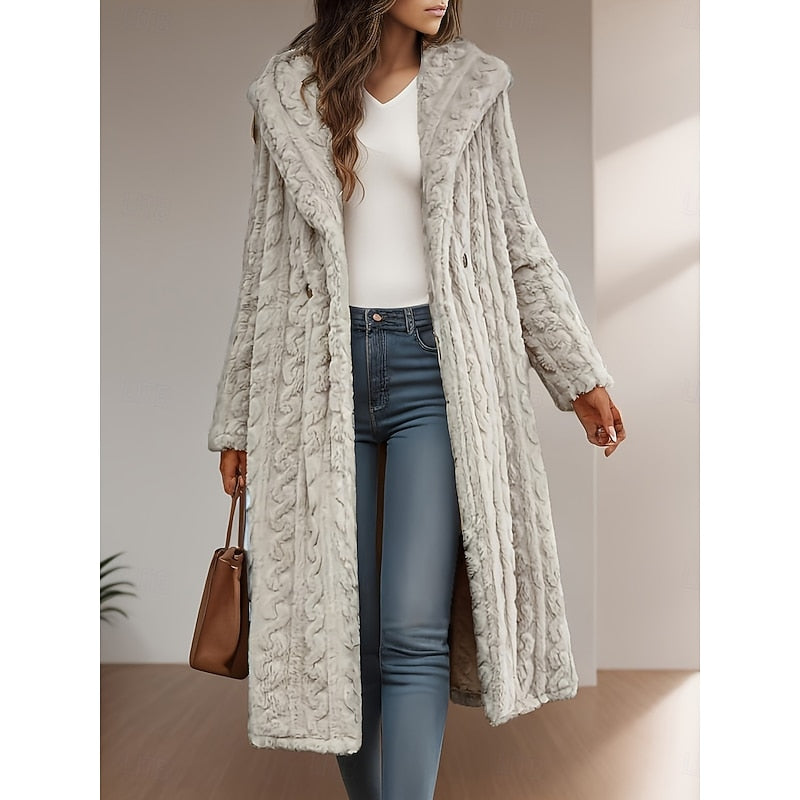 Georgina | Hooded Longline Coat