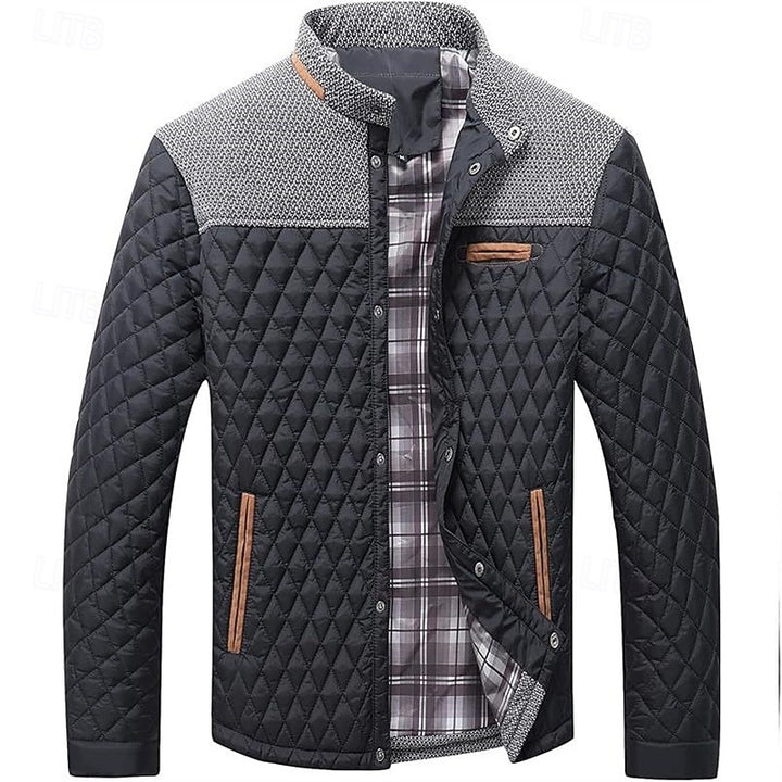 Hayes | Quilted Stand-Collar Jacket