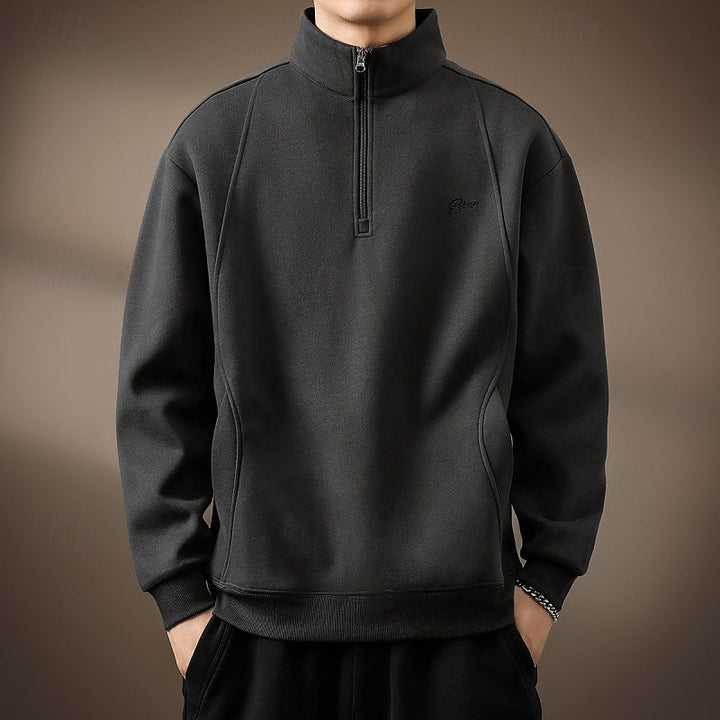 Trent | Classic Quarter-Zip Sweatshirt