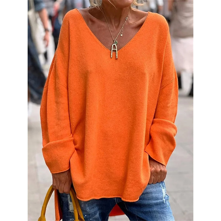 Willow | Relaxed V-Neck Pullover