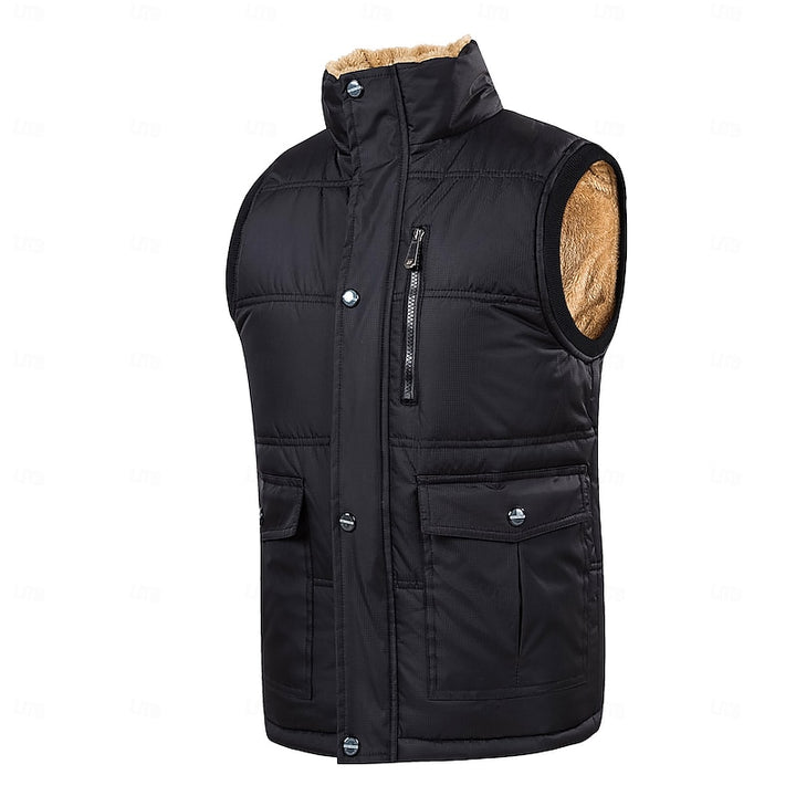 Cooper | Sherpa-Lined Puffer Vest