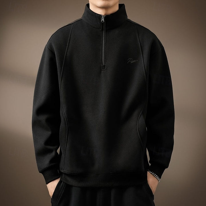 Trent | Classic Quarter-Zip Sweatshirt