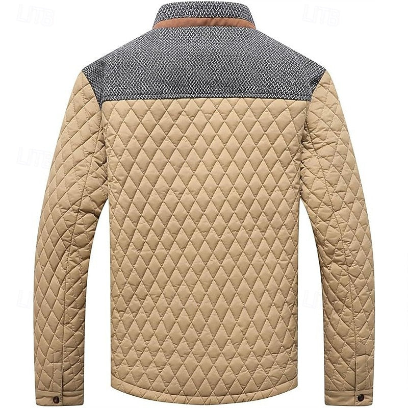 Hayes | Quilted Stand-Collar Jacket