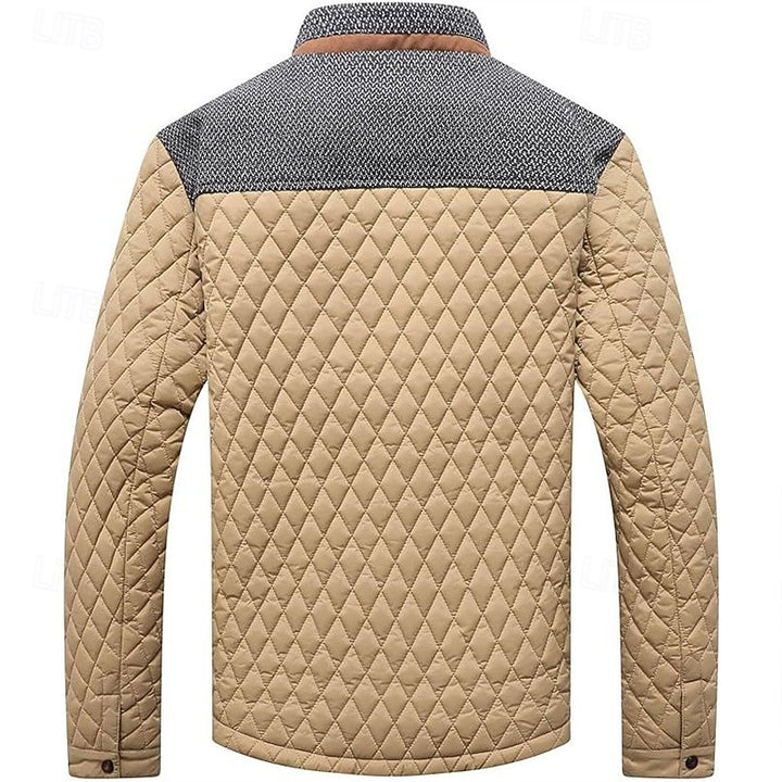 Hayes | Quilted Stand-Collar Jacket