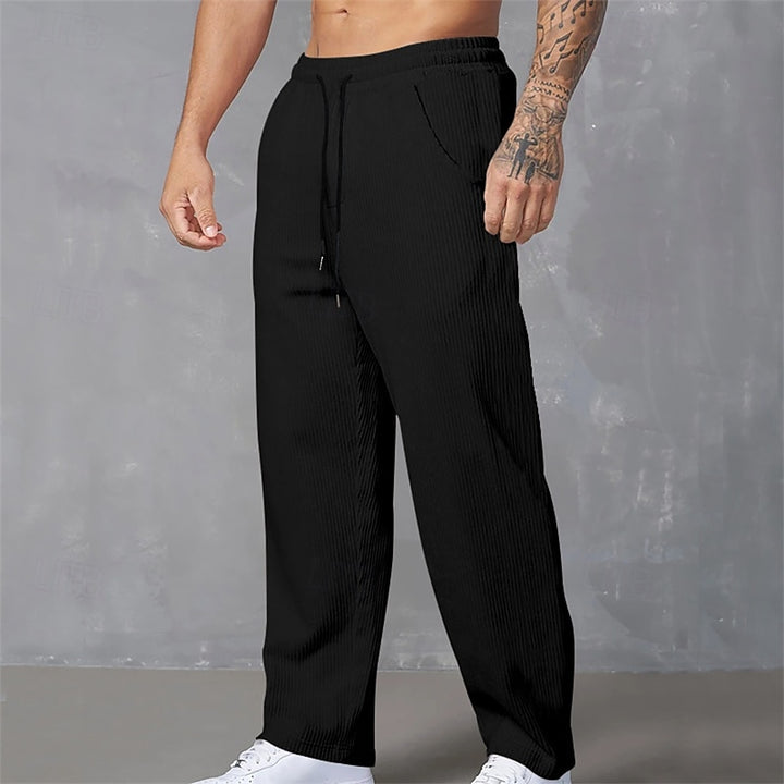 Crosby | Relaxed Ribbed Trousers