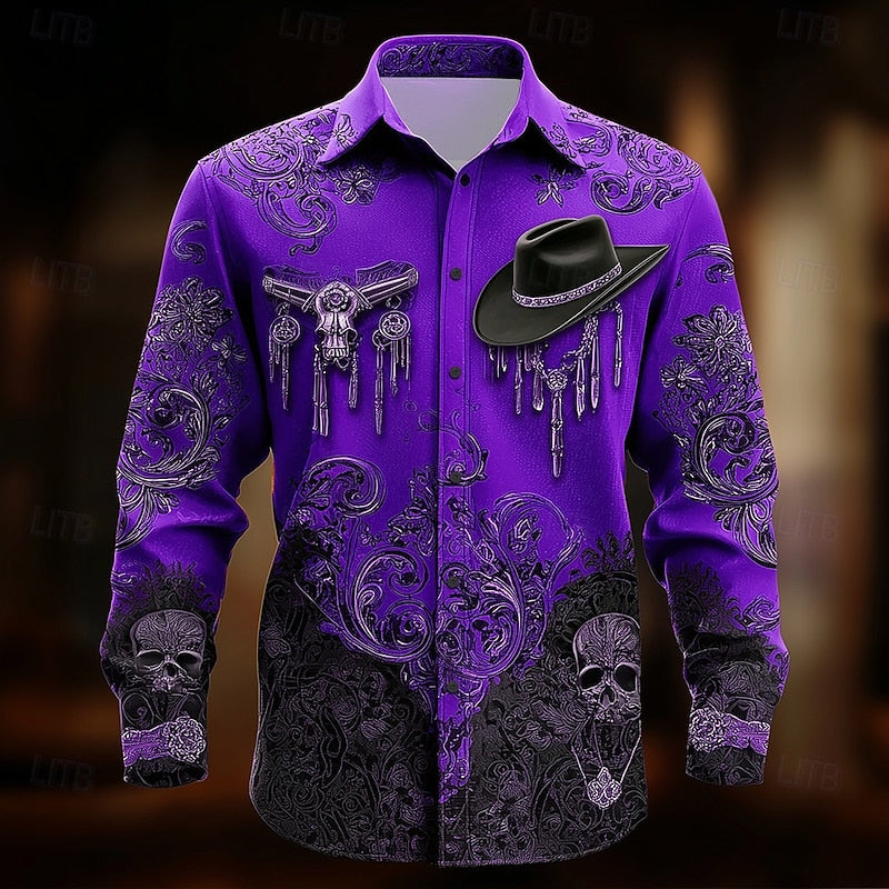 Clint | Western Halloween Statement Shirt