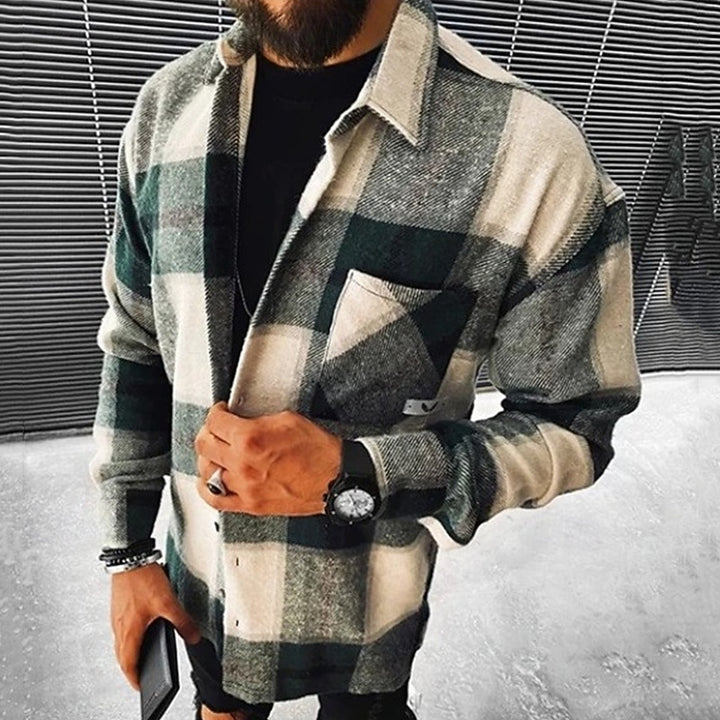 Gideon | Rugged Checked Overshirt