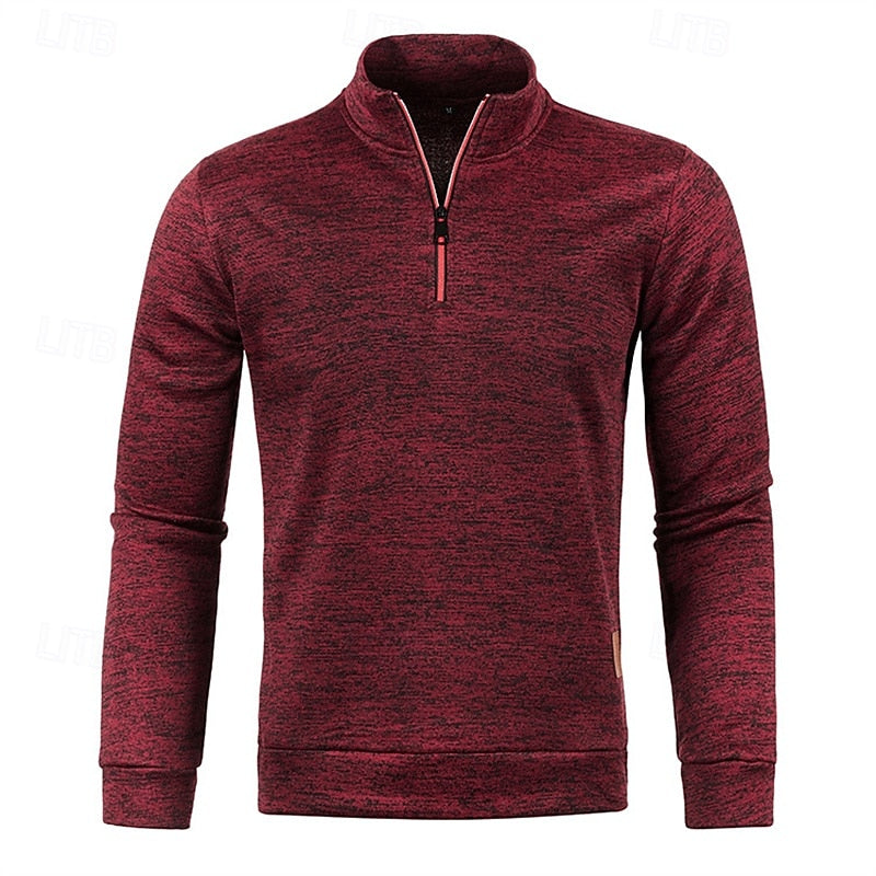 Camden | Quarter-Zip Textured Pullover Sweater