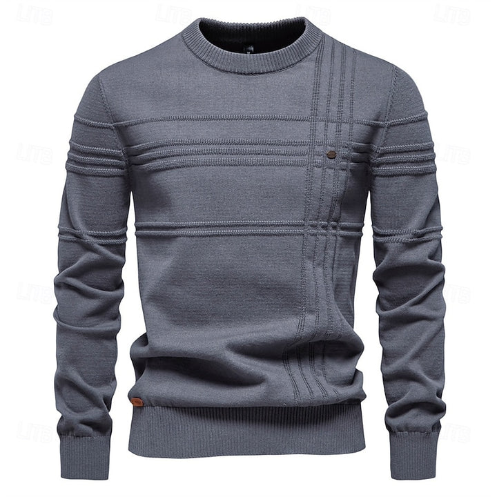 Hartley | Textured Crewneck Sweater