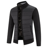 Chester | Zip-Front Stand Collar Cardigan