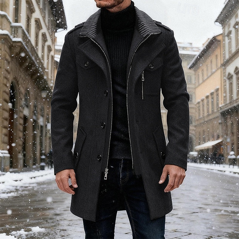 Weston Bexley | Refined Tailored Overcoat