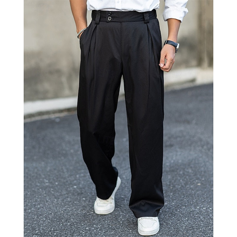 Spencer | Pleated Tailored Trousers