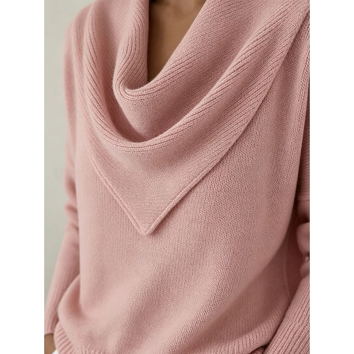 Heather | Elegant Cowl-Neck Sweater