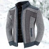 Declan | Textured Zip-Up Cardigan