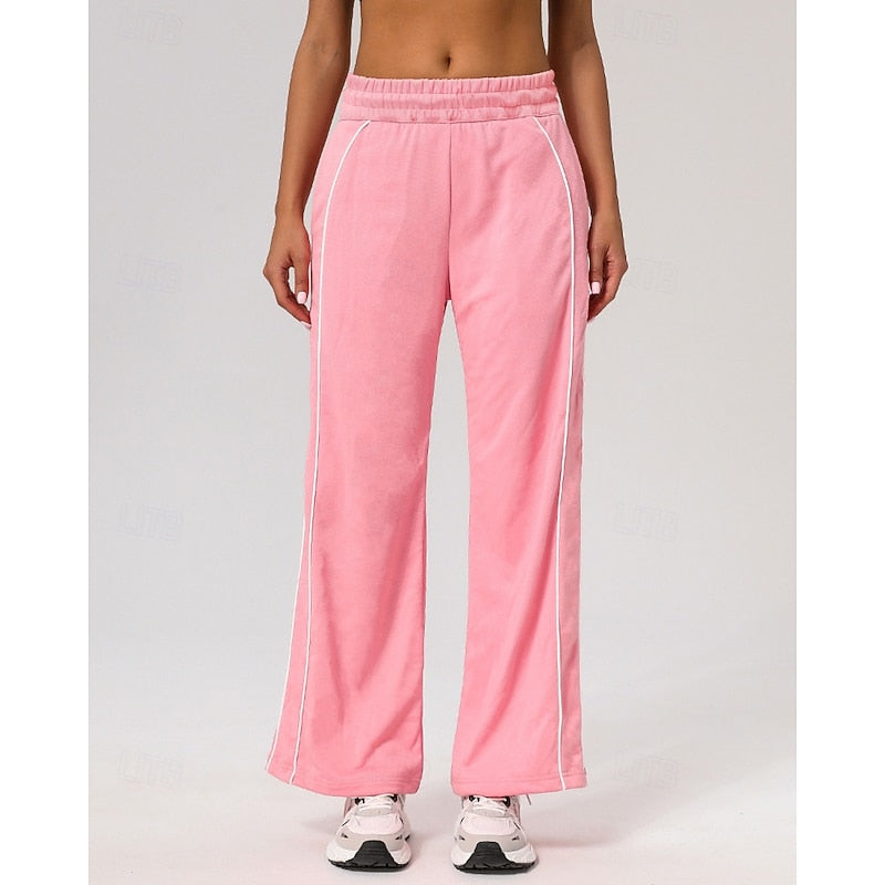 Maisie | Relaxed Side-Stripe Joggers