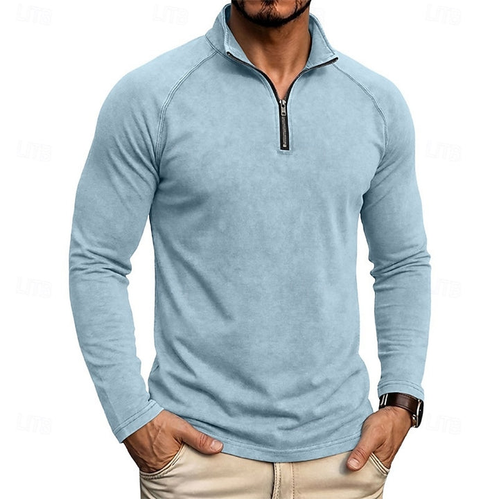 Nicholas | Relaxed Zip-Neck Top
