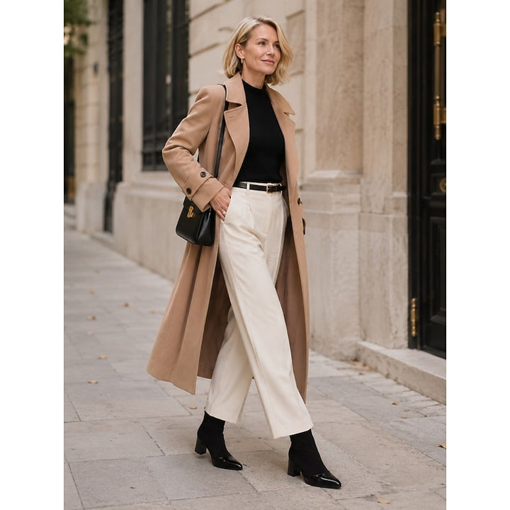 Beatrix | Cap-Toe Chunky Heel Ankle Boots