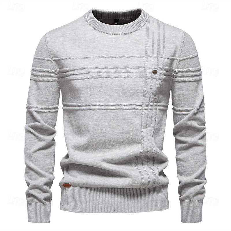 Hartley | Textured Crewneck Sweater
