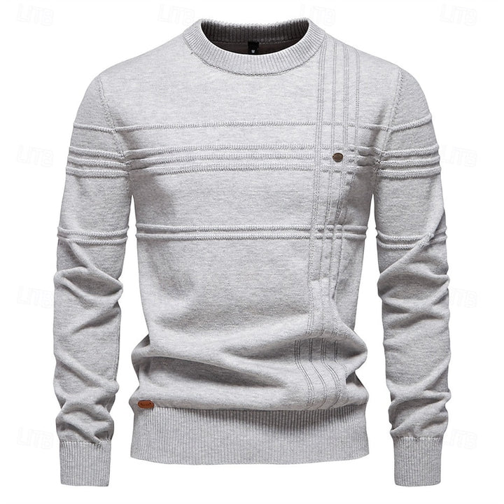 Hartley | Textured Crewneck Sweater