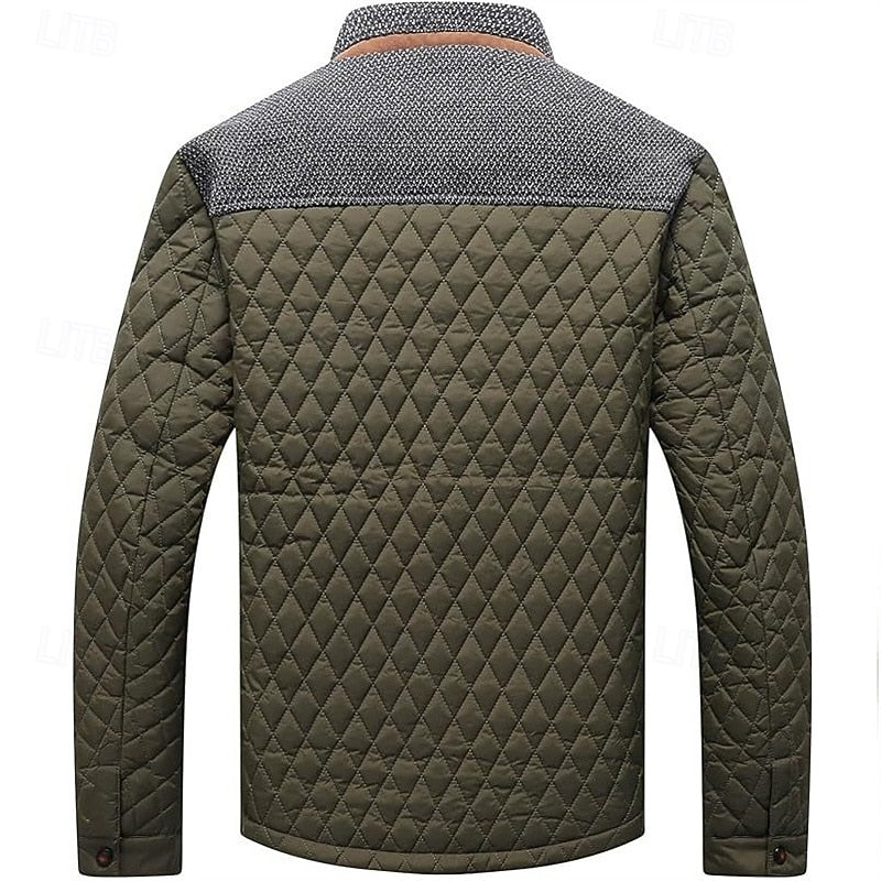 Hayes | Quilted Stand-Collar Jacket