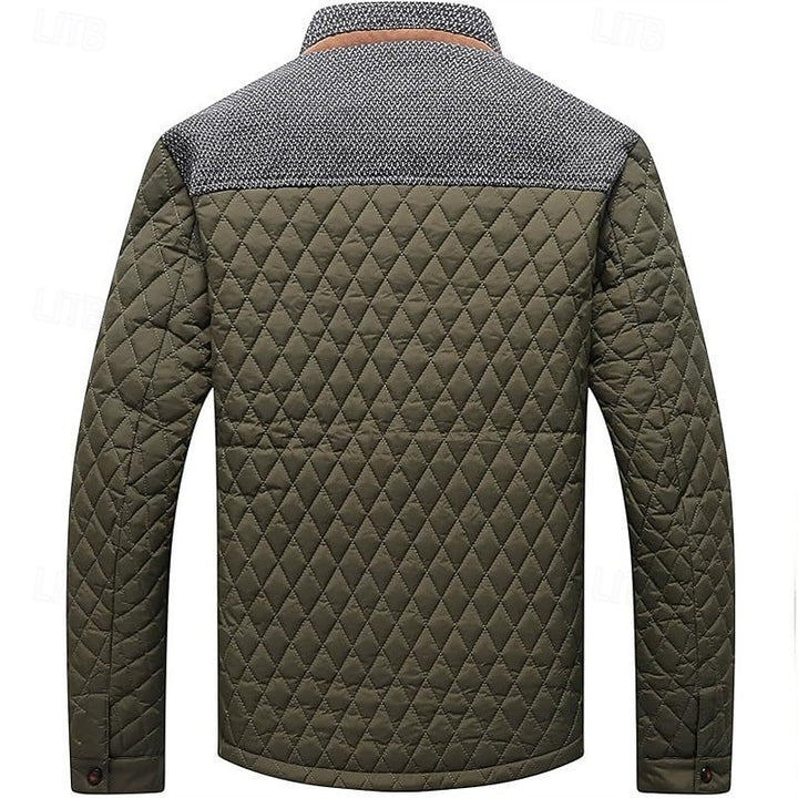 Hayes | Quilted Stand-Collar Jacket