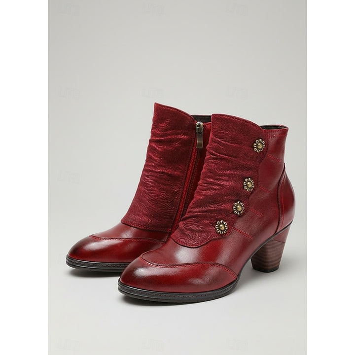 Imogen | Heeled Ankle Boots