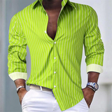 Calvin | Refined Striped Shirt