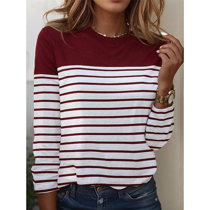 Constance | Striped Long Sleeve Top
