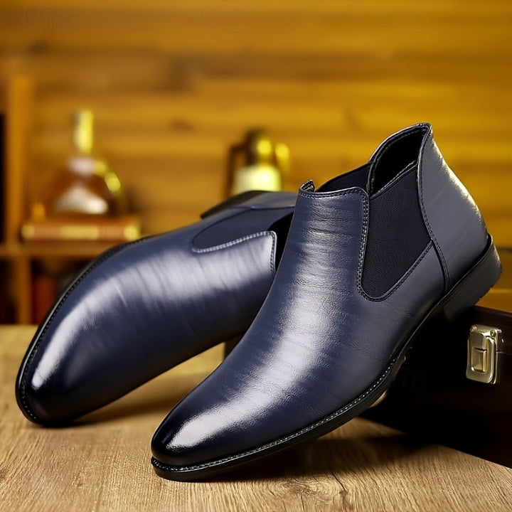 Quincy | Classic Slip-On Chelsea Boots