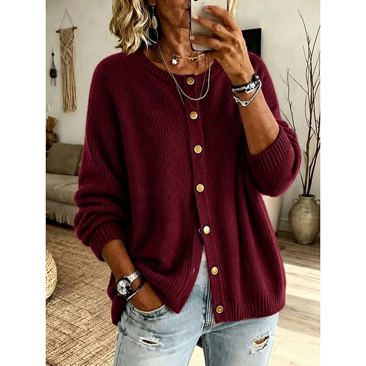 Cecilia | Soft Button-Front Cardigan