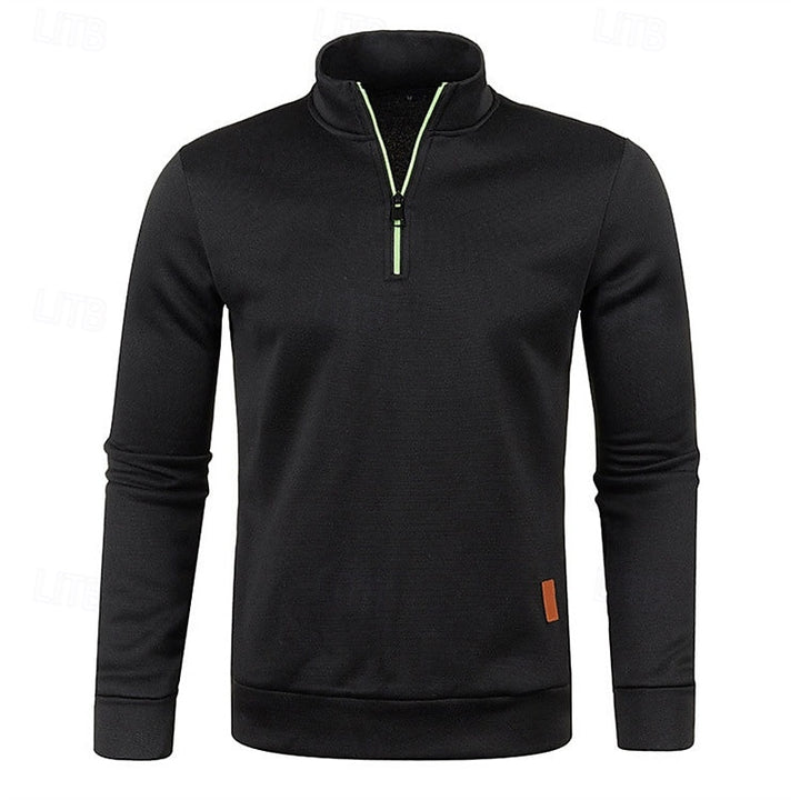 Camden | Quarter-Zip Textured Pullover Sweater
