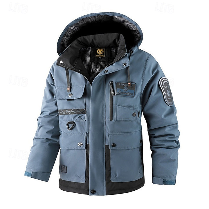 Xavier | All-Weather Hooded Utility Jacket