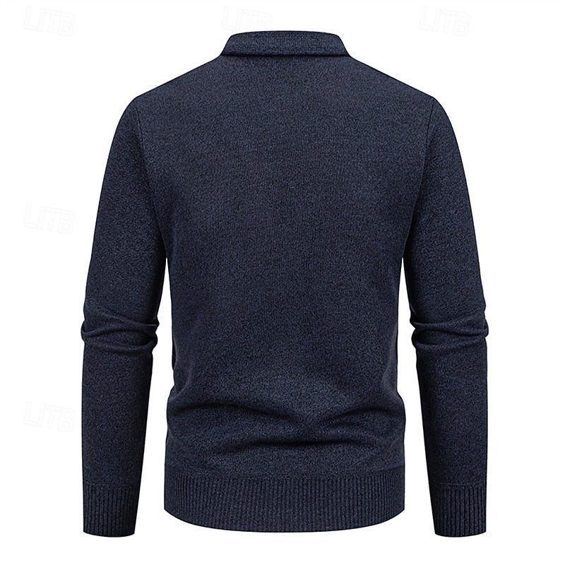 Weston | Refined Argyle Cardigan