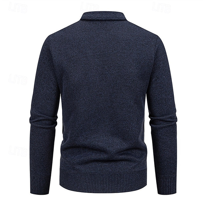 Weston | Refined Argyle Cardigan