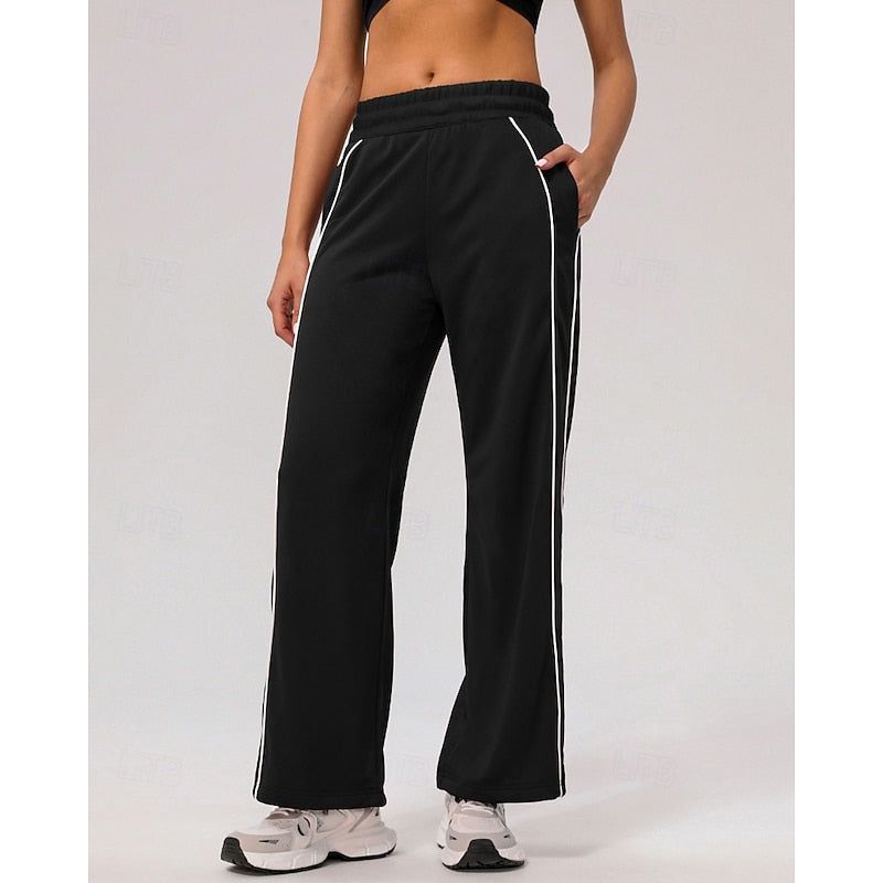Maisie | Relaxed Side-Stripe Joggers