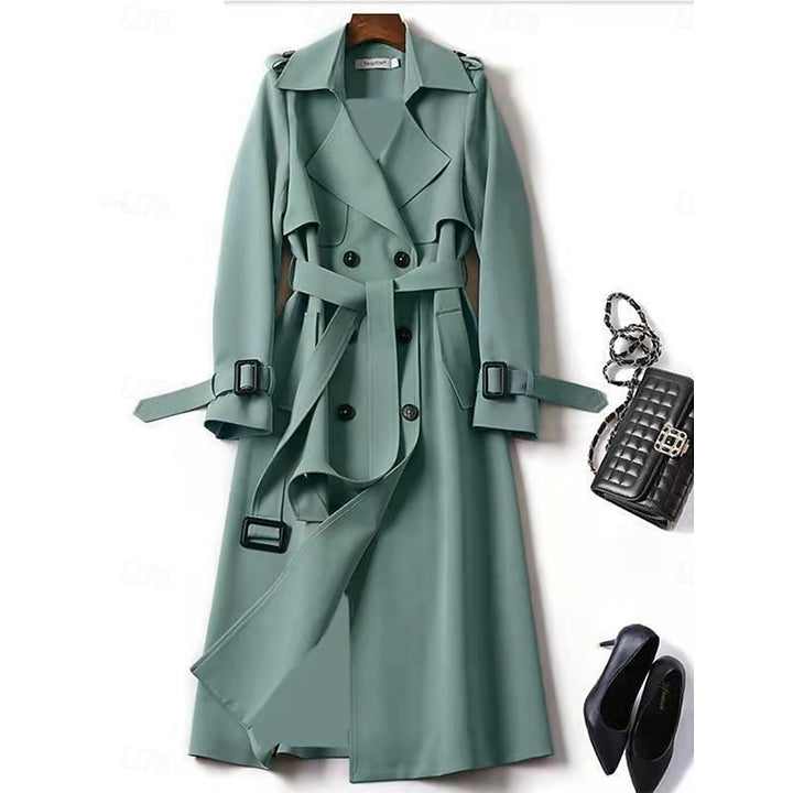 Clarissa | Belted Long Trench Coat