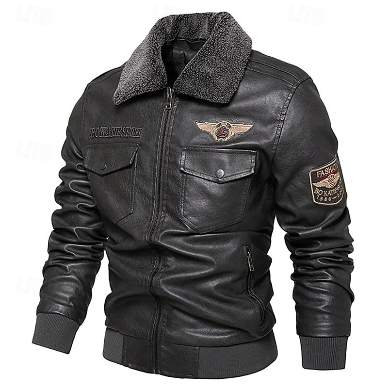Ashton | Aviator Bomber Jacket