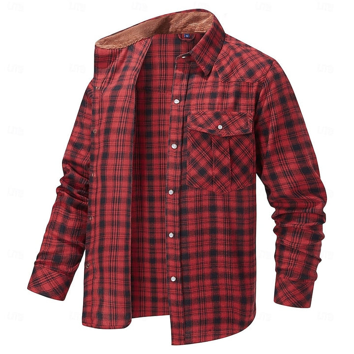 Rory | Rugged Plaid Overshirt