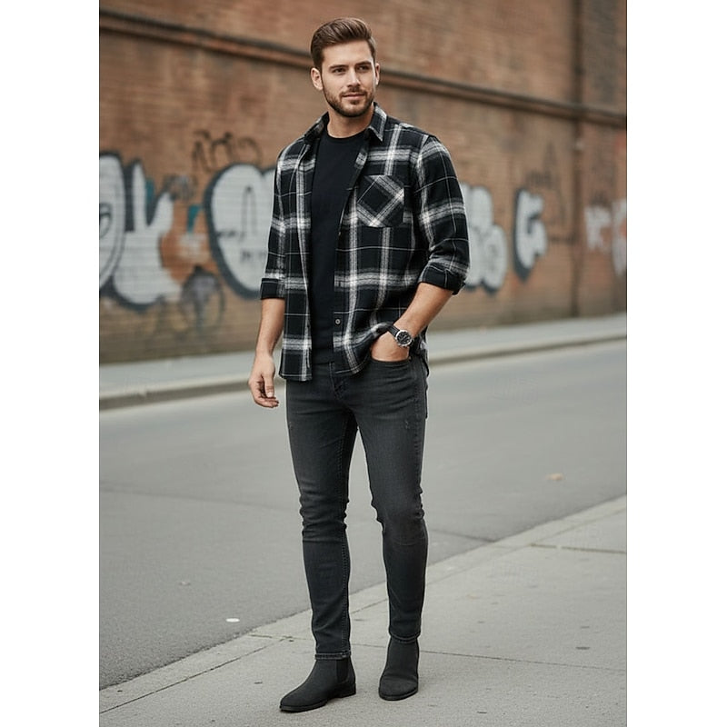 Colin | Classic Checked Overshirt