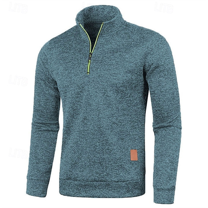 Camden | Quarter-Zip Textured Pullover Sweater