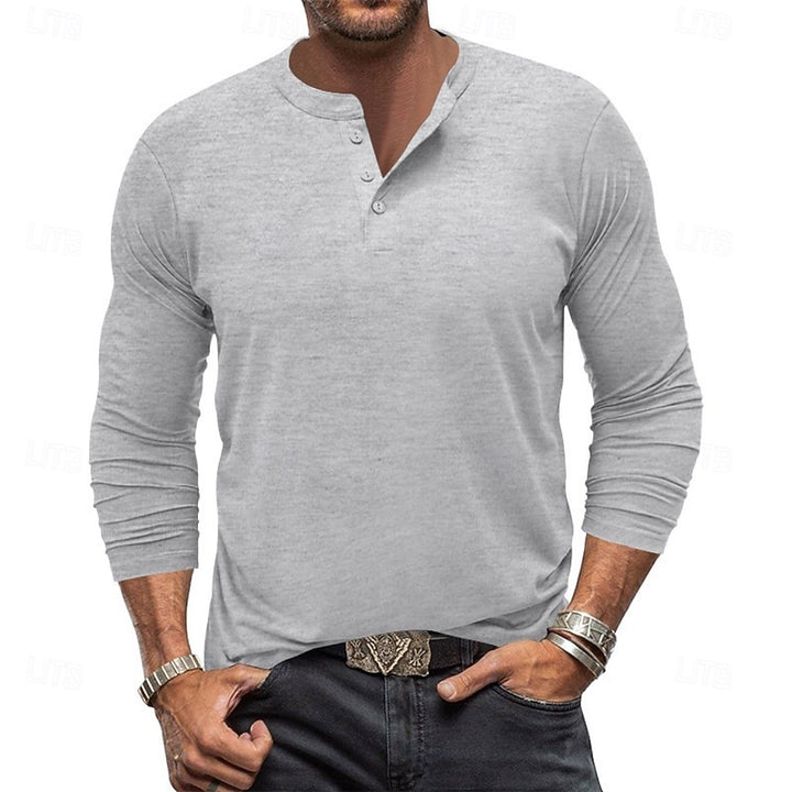 Sheldon | Classic Long-Sleeve Henley