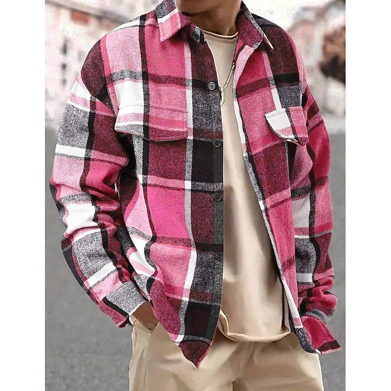 Ezra | Rugged Plaid Overshirt
