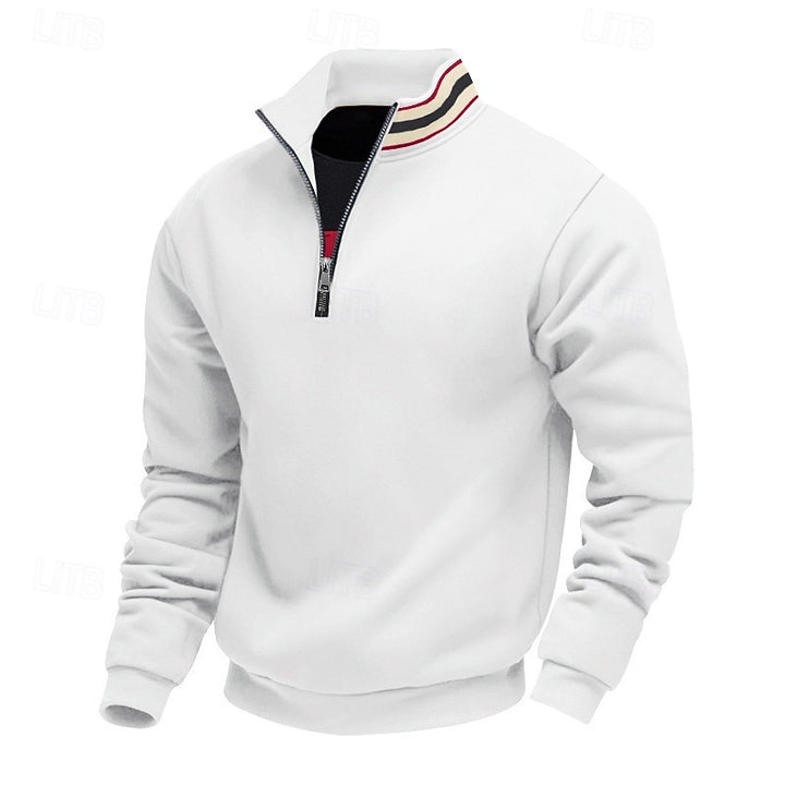 Easton | Quarter-Zip Stand-Collar Pullover